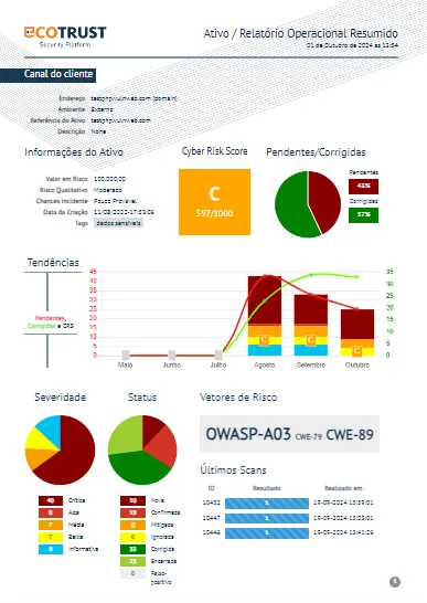 Relatório Operacional